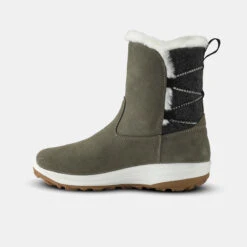 Quechua Bottes De Neige Chaudes Imperméables De Randonnée - SH500 Cuir- Femme -Quechua bottes de neige chaudes impermeables de randonnee sh500 cuir femme 2