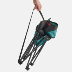 Quechua CHAISE BASSE PLIANTE DE CAMPING MH100 Bleue -Quechua chaise basse pliante de camping mh100 bleue 2