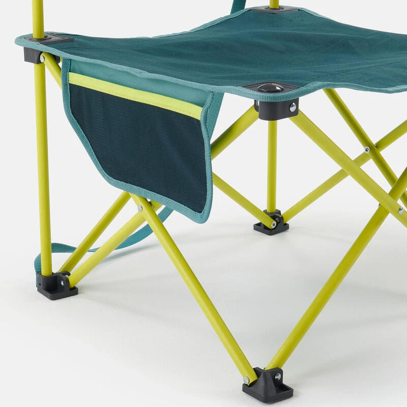 Quechua CHAISE BASSE PLIANTE DE CAMPING MH100 Jaune 9 Quechua CHAISE BASSE PLIANTE DE CAMPING MH100 Jaune - Image 9
