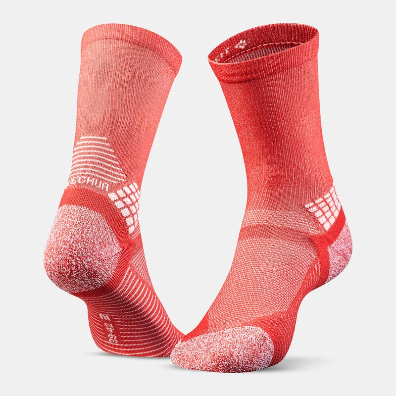 Quechua Chaussettes Randonnée - Hike 500 High Corail X2 Paires 2 Quechua Chaussettes Randonnée - Hike 500 High Corail X2 Paires - Image 2