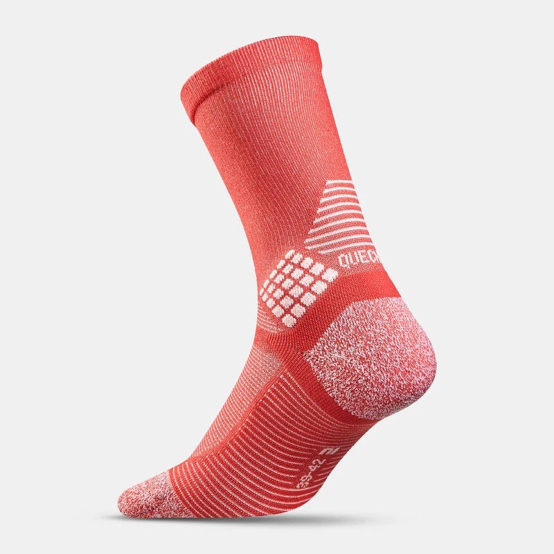 Quechua Chaussettes Randonnée - Hike 500 High Corail X2 Paires 4 Quechua Chaussettes Randonnée - Hike 500 High Corail X2 Paires - Image 4