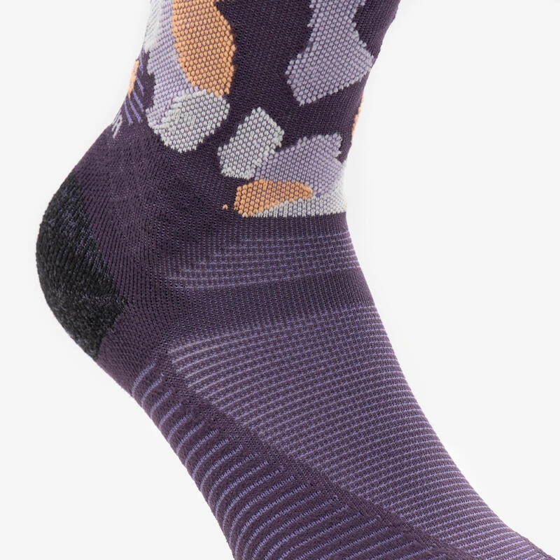 Quechua Chaussettes Randonnée - Hike 500 High Trendy Purple & Kamo X2 Paires 7 Quechua Chaussettes Randonnée - Hike 500 High Trendy Purple & Kamo X2 Paires - Image 7