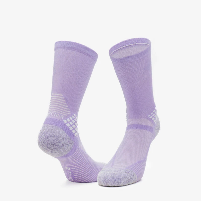 Quechua Chaussettes Randonnée - Hike 500 High Trendy Purple & Kamo X2 Paires 9 Quechua Chaussettes Randonnée - Hike 500 High Trendy Purple & Kamo X2 Paires - Image 9
