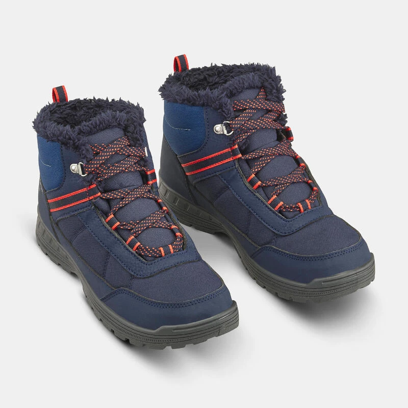 Quechua Chaussures Chaudes Et Imperméables De Randonnée SH100 Lacet - Enfant 35-38 2 Quechua Chaussures Chaudes Et Imperméables De Randonnée SH100 Lacet - Enfant 35-38 - Image 2