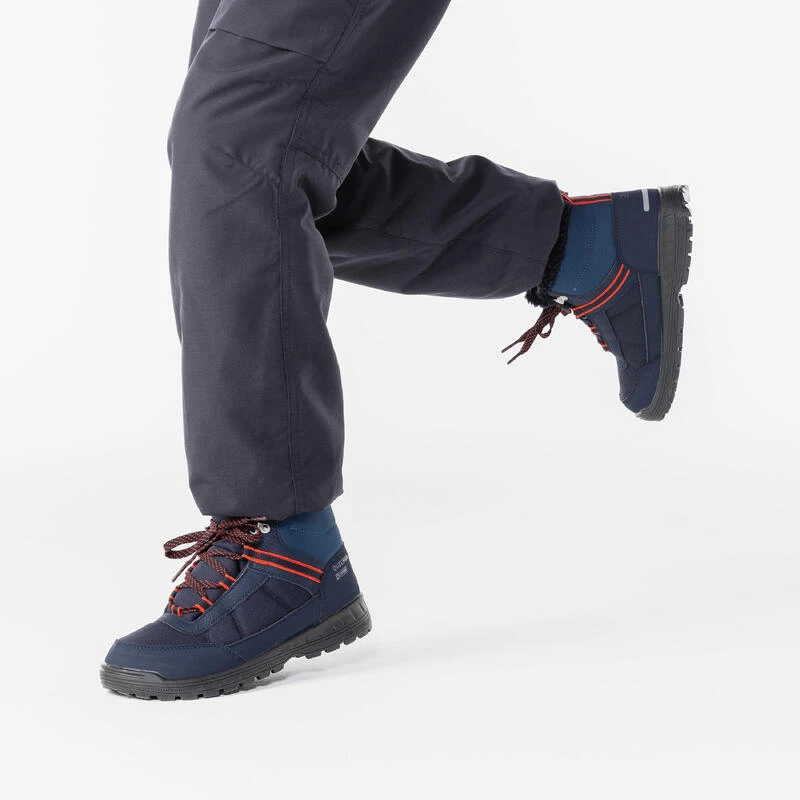 Quechua Chaussures Chaudes Et Imperméables De Randonnée SH100 Lacet - Enfant 35-38 9 Quechua Chaussures Chaudes Et Imperméables De Randonnée SH100 Lacet - Enfant 35-38 - Image 9