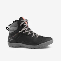 Quechua Chaussures Chaudes Et Imperméables De Randonnée - SH100 MID - Femme