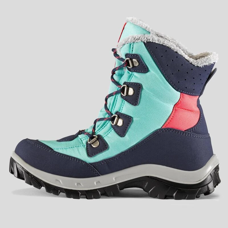Quechua CHAUSSURES CHAUDES IMPERMÉABLES DE RANDONNÉE -SH500 WARM HIGH LACET-ENFANT 30-38 3 Quechua CHAUSSURES CHAUDES IMPERMÉABLES DE RANDONNÉE -SH500 WARM HIGH LACET-ENFANT 30-38 - Image 3