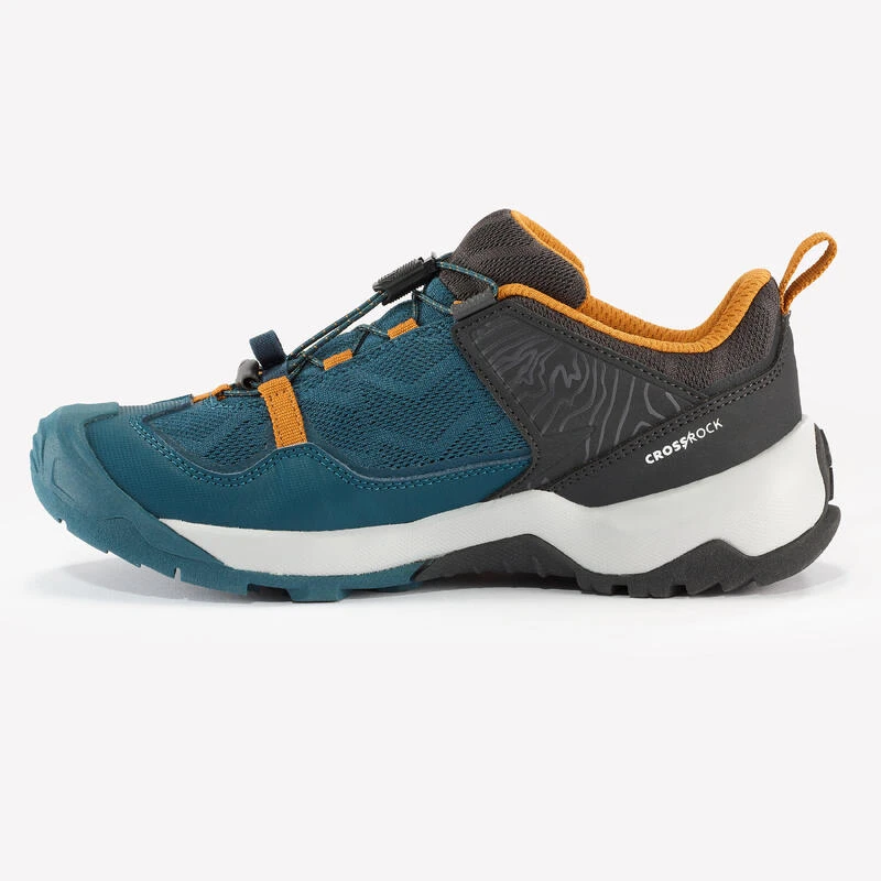 Quechua Chaussures De Randonnée Enfant à Laçage Rapide Crossrock Ocre Du 35 AU 38 2 Quechua Chaussures De Randonnée Enfant à Laçage Rapide Crossrock Ocre Du 35 AU 38 - Image 2