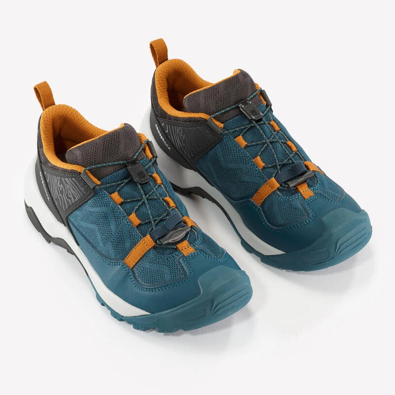 Quechua Chaussures De Randonnée Enfant à Laçage Rapide Crossrock Ocre Du 35 AU 38 4 Quechua Chaussures De Randonnée Enfant à Laçage Rapide Crossrock Ocre Du 35 AU 38 - Image 4