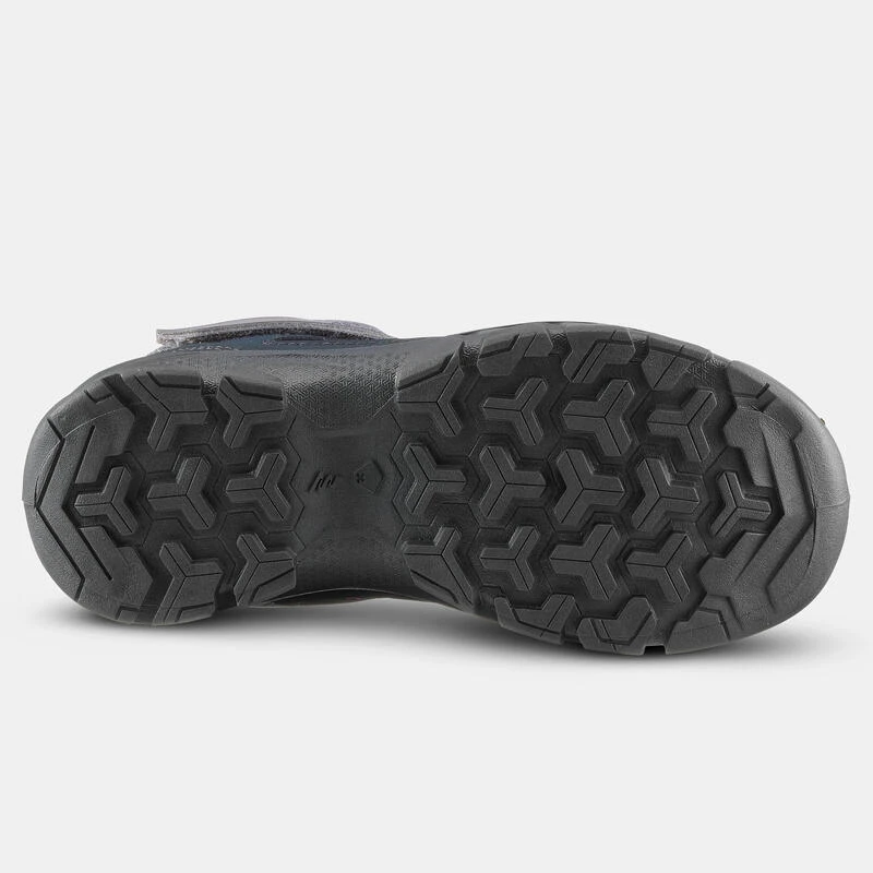 Quechua Chaussures De Randonnée Enfant Avec Scratch MH100 Mid Grise Foncée Du 24 AU 34 3 Quechua Chaussures De Randonnée Enfant Avec Scratch MH100 Mid Grise Foncée Du 24 AU 34 - Image 3