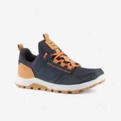 Quechua Chaussures De Randonnée Enfant Basses Avec Lacet - NH500 LOW BLEU - 35 AU 38