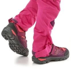 Quechua Chaussures De Randonnée Enfant Basses Avec Scratch MH120 LOW Violettes 28 AU 34 -Quechua chaussures de randonnee enfant basses avec scratch mh120 low violettes 28 au 34 4