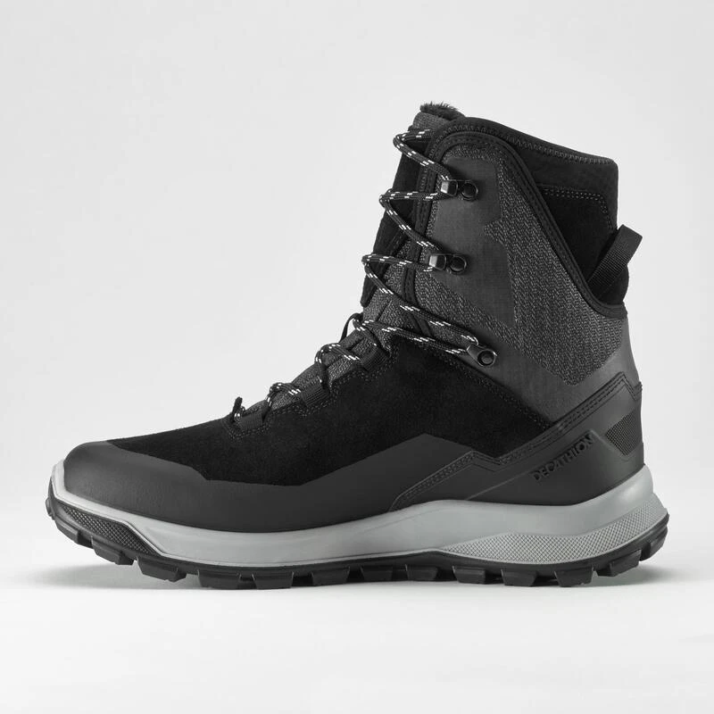 Quechua Chaussures En Cuir Chaudes Et Imperméables De Randonnée - SH900 Hautes - Homme 3 Quechua Chaussures En Cuir Chaudes Et Imperméables De Randonnée - SH900 Hautes - Homme - Image 3