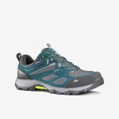 Quechua Chaussures Imperméables De Randonnée Montagne - MH100 Bleu - Homme