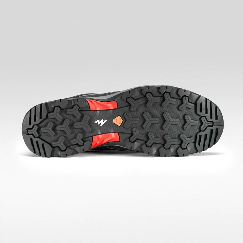 Quechua Chaussures Imperméables De Randonnée Montagne - MH100 Gris - Homme 3 Quechua Chaussures Imperméables De Randonnée Montagne - MH100 Gris - Homme - Image 3