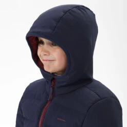 Quechua Doudoune De Randonnée Bleue Et Bordeaux - Enfant 2-6 Ans -Quechua doudoune de randonnee bleue et bordeaux enfant 2 6 ans 3
