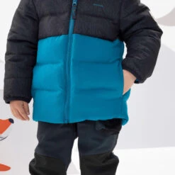 Quechua Doudoune De Randonnée Grise Et Bleue - Enfant 2-6 Ans -Quechua doudoune de randonnee grise et bleue enfant 2 6 ans 4
