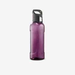 Quechua 17 Quechua Gourde EcozenŸ 0,8L Avec Bouchon Ouverture Rapide Pour La Randonnée - Violet