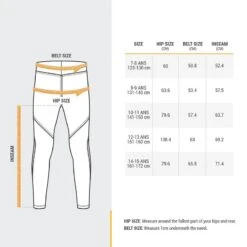 Quechua LEGGING CHAUD DE RANDONNÉE - SH100 - ENFANT 7 - 15 ANS -Quechua legging chaud de randonnee sh100 enfant 7 15 ans 3