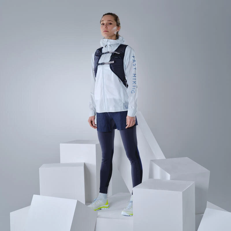 Quechua Legging Short Ultra Léger - Randonnée Rapide - FH900 Bleu - Femme 2 Quechua Legging Short Ultra Léger - Randonnée Rapide - FH900 Bleu - Femme - Image 2