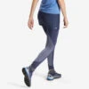 Quechua Legging Short Ultra Léger - Randonnée Rapide - FH900 Bleu - Femme