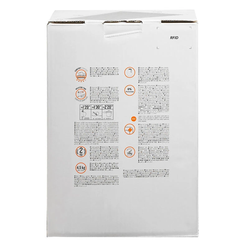 Quechua MATELAS DE CAMPING GONFLABLE AIR CONFORT | 2 PERSONNES - LARGEUR 120 CM 5 Quechua MATELAS DE CAMPING GONFLABLE AIR CONFORT | 2 PERSONNES - LARGEUR 120 CM - Image 5