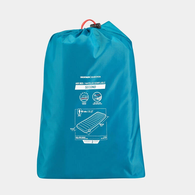 Quechua MATELAS GONFLABLE DE CAMPING - AIR SECONDS 80 CM - 1 PERSONNE 3 Quechua MATELAS GONFLABLE DE CAMPING - AIR SECONDS 80 CM - 1 PERSONNE - Image 3