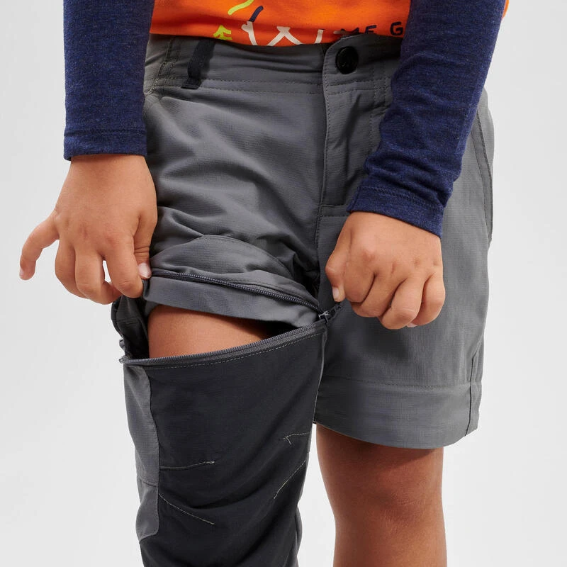 Quechua Pantalon De Randonnée Modulable Enfant - MH500 KID - 2-6 ANS 4 Quechua Pantalon De Randonnée Modulable Enfant - MH500 KID - 2-6 ANS - Image 4