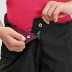 Quechua Pantalon De Randonnée Modulable - MH500 Noir Enfant 7-15 Ans -Quechua pantalon de randonnee modulable mh500 noir enfant 7 15 ans 8