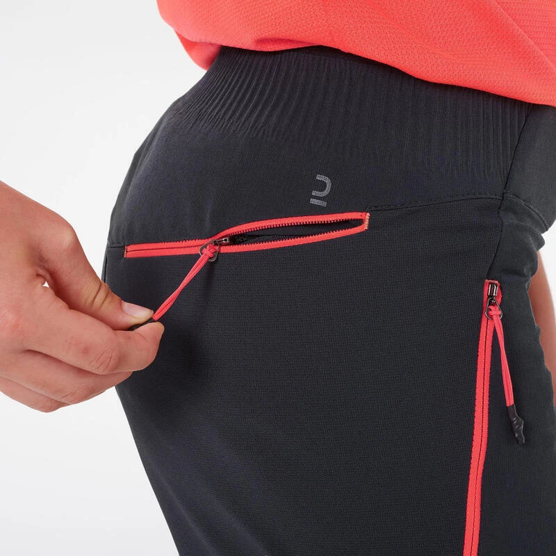 Quechua Pantalon De Randonnée Softshell Enfant MH550 Gris Foncé 7-15 Ans 5 Quechua Pantalon De Randonnée Softshell Enfant MH550 Gris Foncé 7-15 Ans - Image 5