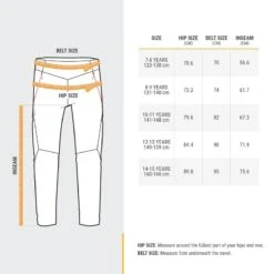 Quechua Pantalon De Randonnée Softshell Enfant MH550 Gris Foncé 7-15 Ans 14 Quechua Pantalon De Randonnée Softshell Enfant MH550 Gris Foncé 7-15 Ans -Quechua pantalon de randonnee softshell enfant mh550 gris fonce 7 15 ans 5