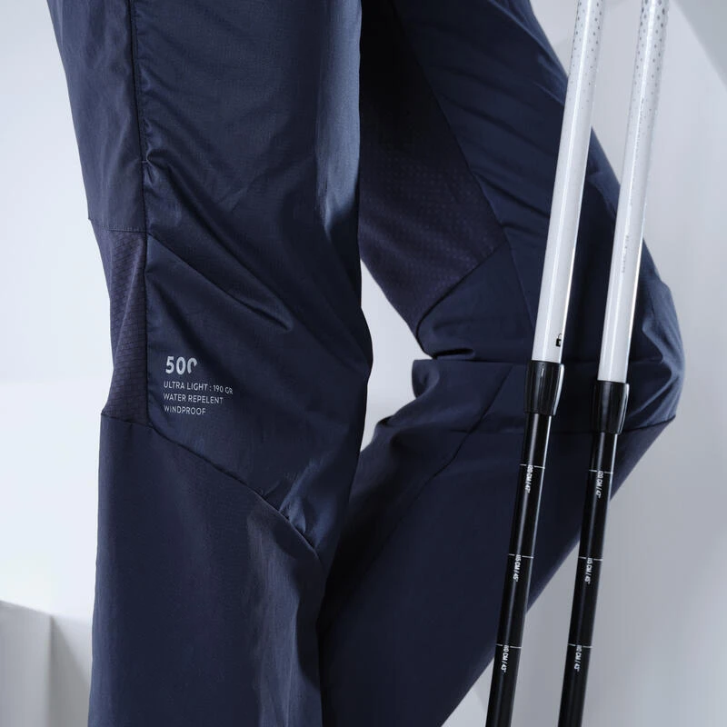 Quechua Pantalon Ultra Léger De Randonnée Rapide Femme FH500 Bleu. 7 Quechua Pantalon Ultra Léger De Randonnée Rapide Femme FH500 Bleu. - Image 7