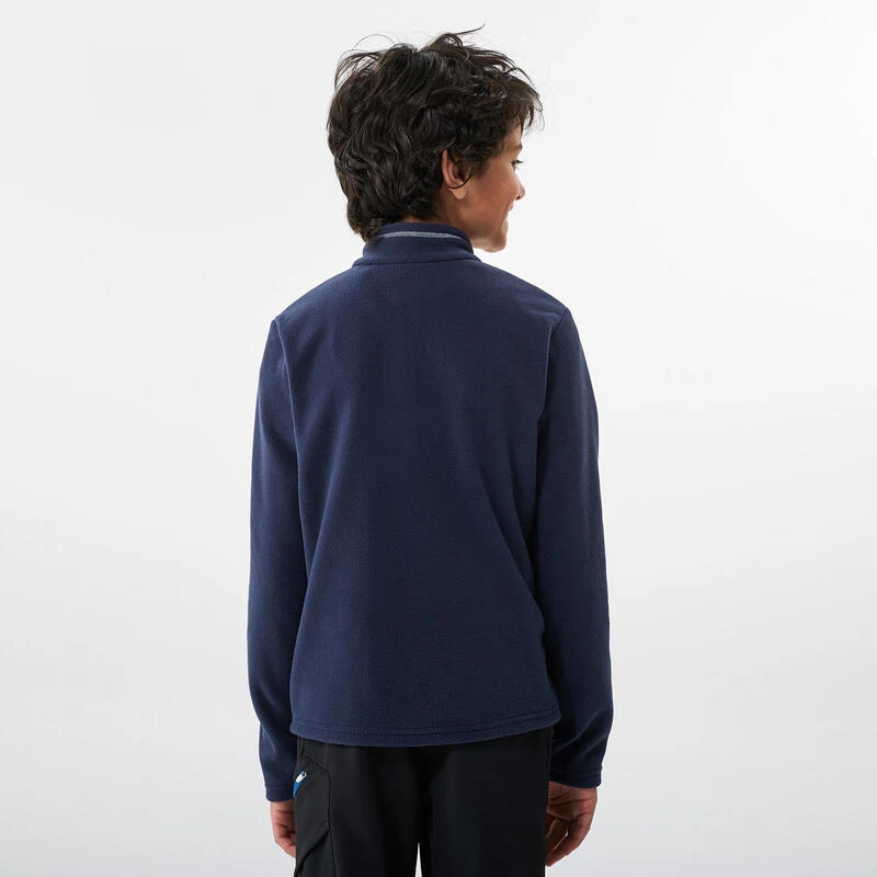 Quechua Polaire De Randonnée - MH100 Bleue - Enfant 7-15 Ans 3 Quechua Polaire De Randonnée - MH100 Bleue - Enfant 7-15 Ans - Image 3