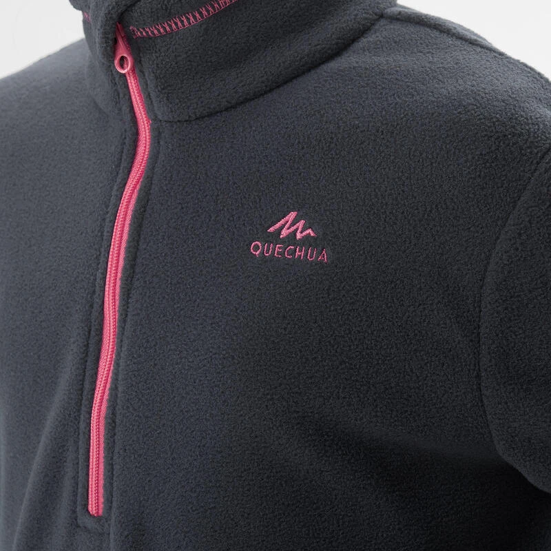Quechua Polaire De Randonnée - MH100 Grise Foncée - Enfant 7-15 Ans 6 Quechua Polaire De Randonnée - MH100 Grise Foncée - Enfant 7-15 Ans - Image 6