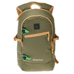 Quechua 27 Quechua Sac Ă Dos E 22 CL Vert/beige, 22 Litres