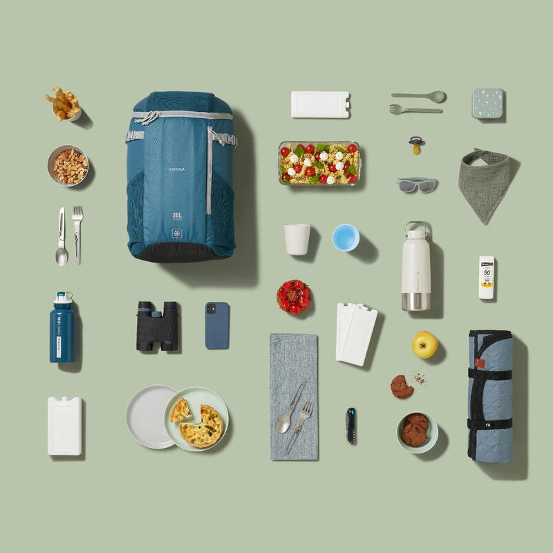 Quechua Sac à Dos Isotherme 20L - NH100 Ice Compact 2 Quechua Sac à Dos Isotherme 20L - NH100 Ice Compact - Image 2