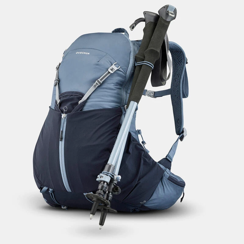 Quechua Sac à Dos Ultra Léger De Randonnée Rapide FH 500 Femme Bleu. 3 Quechua Sac à Dos Ultra Léger De Randonnée Rapide FH 500 Femme Bleu. - Image 3