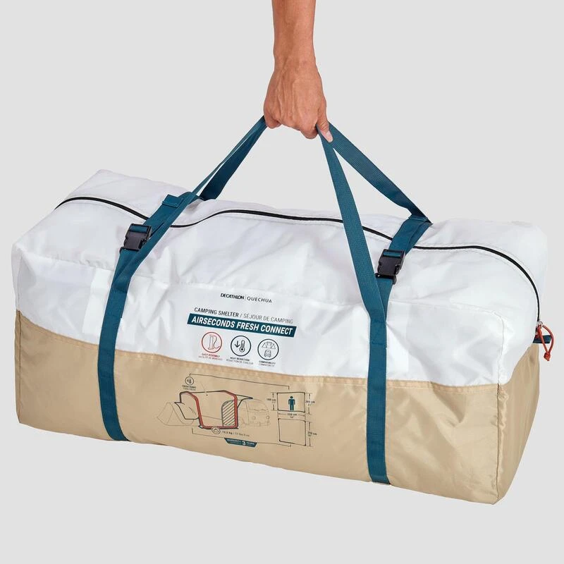 Quechua Séjour Gonflable De Camping - Air Seconds Base Connect Fresh - 6 Personnes 4 Quechua Séjour Gonflable De Camping - Air Seconds Base Connect Fresh - 6 Personnes - Image 4