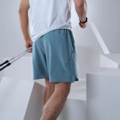 Quechua Short De Randonnée Rapide FH 900 Homme Bleu Tempête. -Quechua short de randonnee rapide fh 900 homme bleu tempete 4