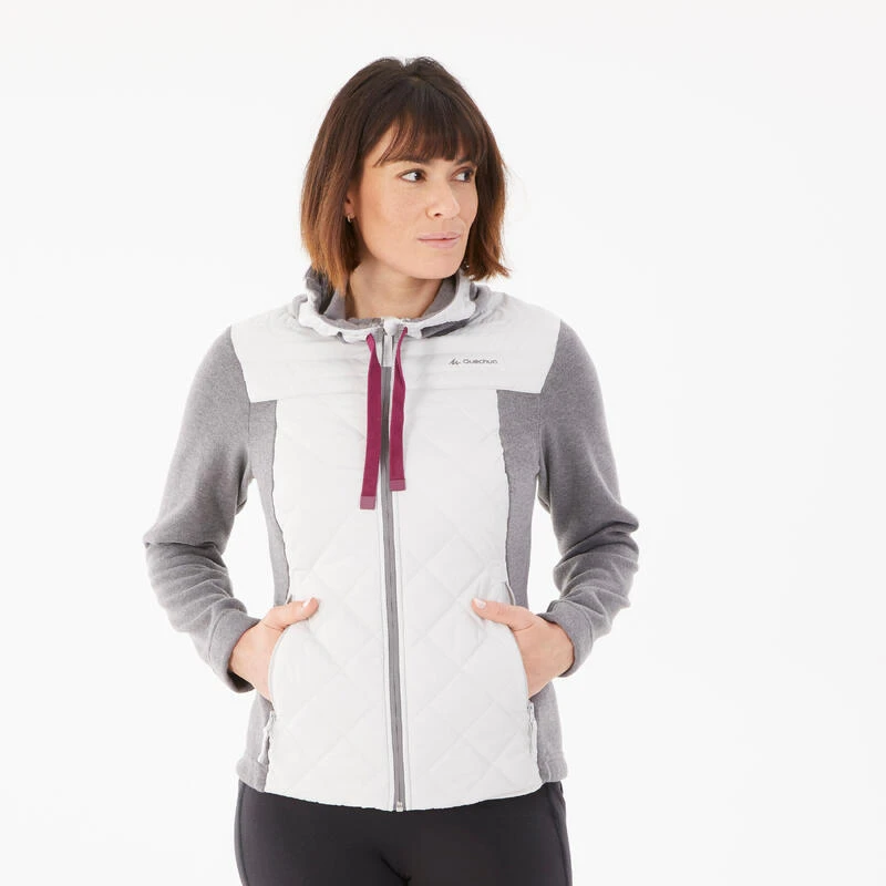 Quechua Sweat à Capuche De Randonnée - NH100 Hybrid - Femme 4 Quechua Sweat à Capuche De Randonnée - NH100 Hybrid - Femme - Image 4