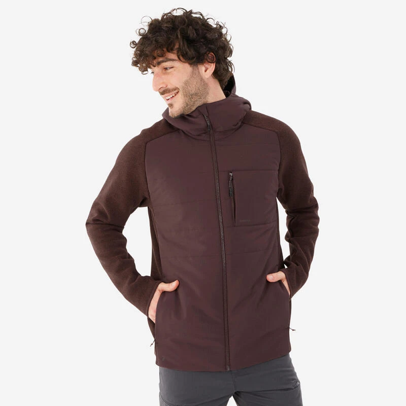 Quechua Sweat à Capuche De Randonnée - NH500 Hybride - Homme 1 Quechua Sweat à Capuche De Randonnée - NH500 Hybride - Homme