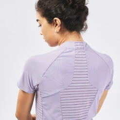 Quechua T-shirt Manches Courtes De Randonnée Montagne - MH500 - Violet - Femme -Quechua t shirt manches courtes de randonnee montagne mh500 violet femme 6