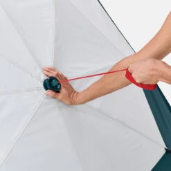 Quechua Tente De Camping - 2 Seconds EASY - 3 Places - Fresh & Black -Quechua tente de camping 2 seconds easy 3 places fresh and black 7