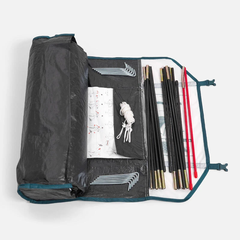 Quechua Tente De Camping - MH100 - 3 Places - Fresh & Black 4 Quechua Tente De Camping - MH100 - 3 Places - Fresh & Black - Image 4