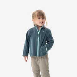 Quechua Veste Polaire De Randonnée - MH150 Grise - Enfant 2-6 Ans