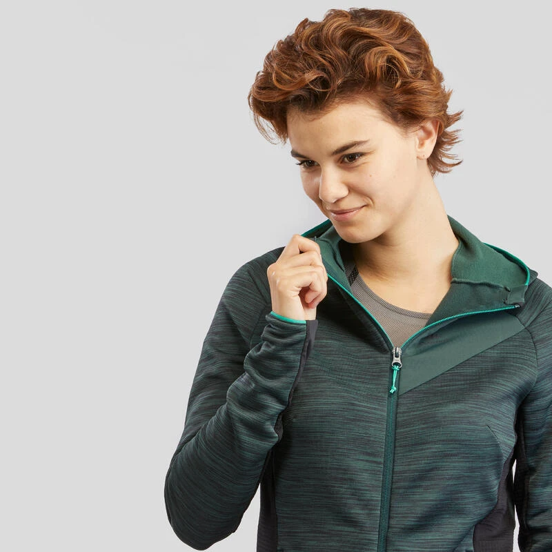 Quechua Veste Polaire Fine De Randonnée - MH520 Light - Femme 4 Quechua Veste Polaire Fine De Randonnée - MH520 Light - Femme - Image 4